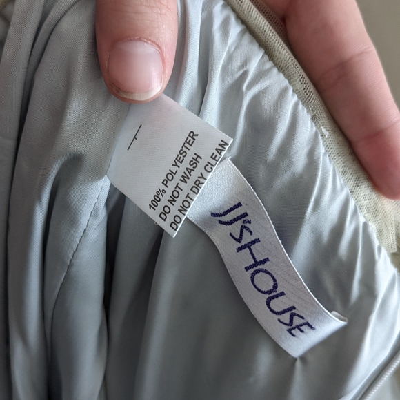 NWT JJ's House Beautiful Gray Dress - Picture 5 of 13